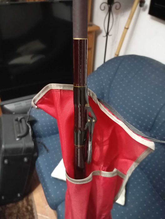 Cana de pesca nova linha profissional de fibra de carbono