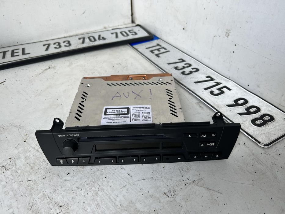 Radio Bmw x3 e83 sprawne ! Posiada wyjście Aux !