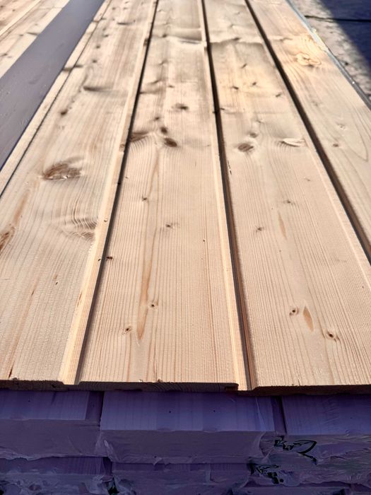 Szalówka 19x146 świerk skandynawski softline Deska elewacyjna Podbitka