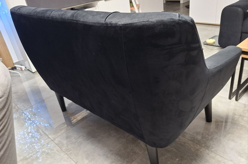 Sofa 2 osobowa welurowa