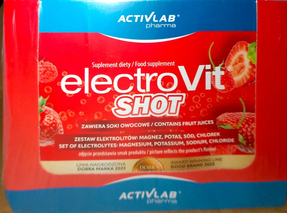 ActivLab electroVit shot 12x80ml magnes, potas, sód