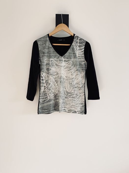 Bluzka wzory nadruk basic Monnari