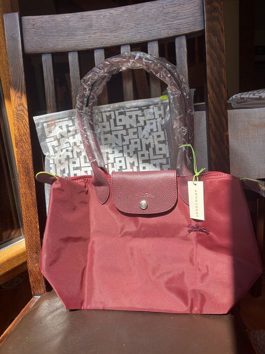 Torba Longchamp bordowa