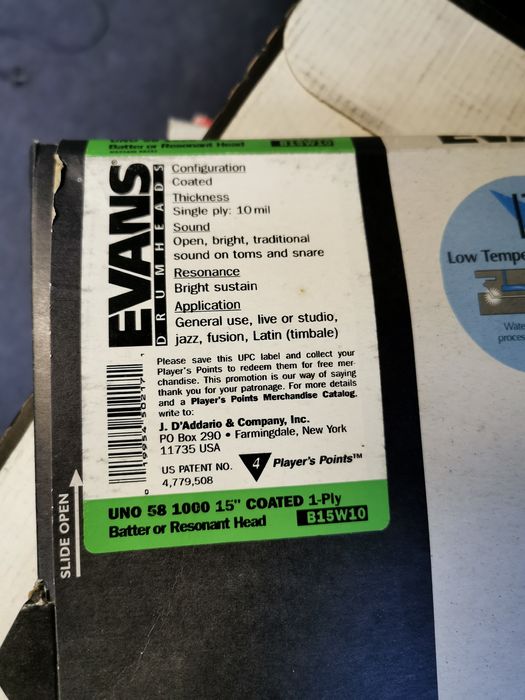 Peles EVANS e PREMIER