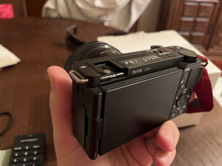 Sony ZVE10 + Lente