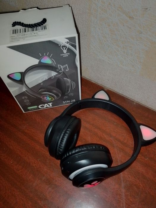 Беспроводные Bluetooth наушники  для детей STN-28