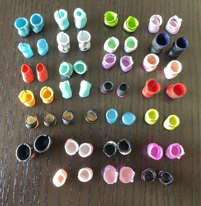 27 pares de sapatos LOL (conjunto 20)