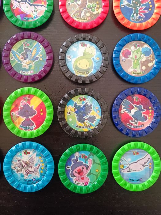 Tazos Pokémon roks