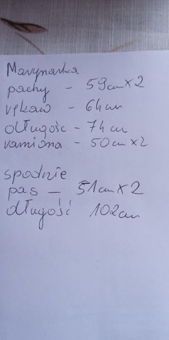 Garnitur męski, marynarka, spodnie i krawat.