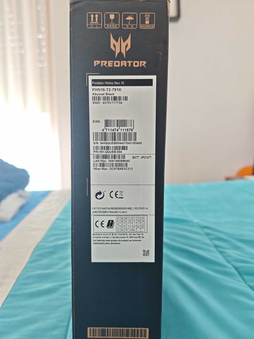 Acer Predator Helios Neo 16 | i7-14700HX | RTX 4070 | 32GB RAM | 240Hz