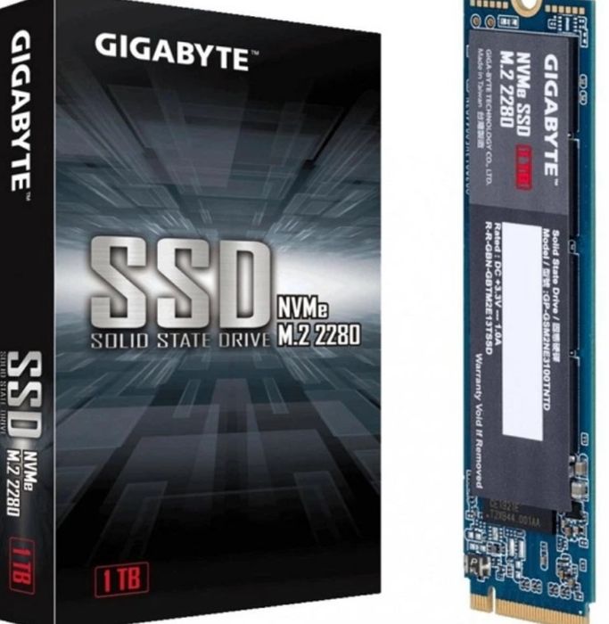 Уживаний SSD 1tb. Твердотільний диск M.2 1TB GigaByte NVMe PCI-Express