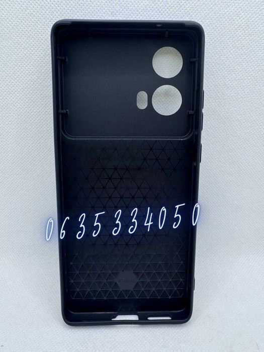Противоударный чехол бампер Motorola Edge 50 Fusion G85 кольцо магнит