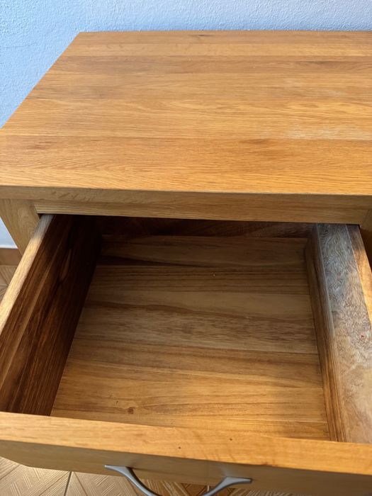 Solid oak good quality English desk.