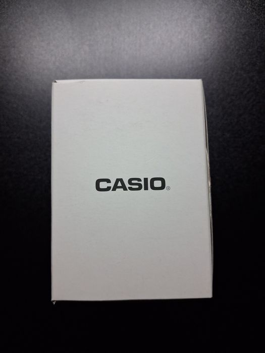 Zegarek męski casio srebrny