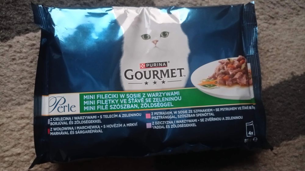 Zestaw karma dla kota Purina Gourmet Perle, A La Carte 10 x 4 x 85g