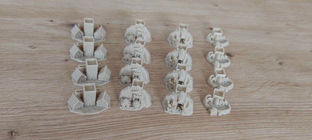 Heroes 3 - alternatywne kopalnie beżowe 16szt.