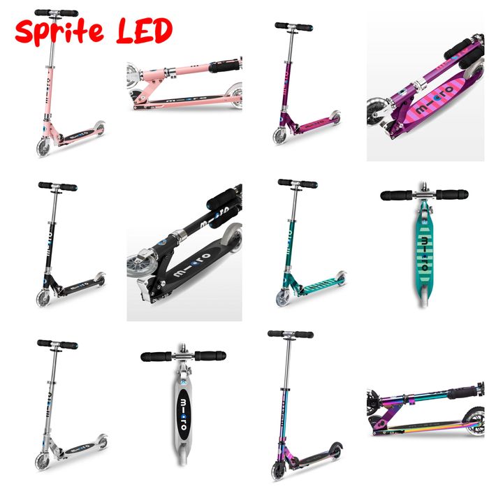 Самокат Micro Sprite /  Micro Sprite LED / Micro Sprite Deluxe
