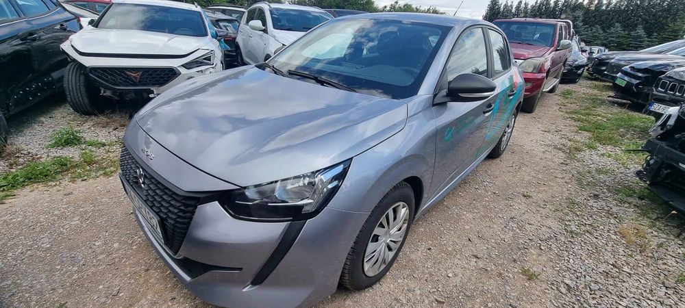 Peugeot 208 11/2021r, 1.2 Benzyna. Nie równa praca silnika. Jeździ. VAT 23% brutto
