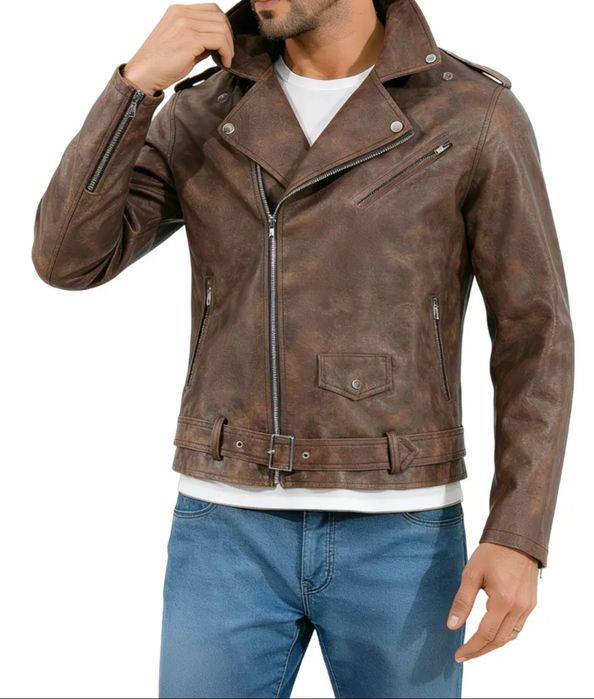 Casaco biker homem