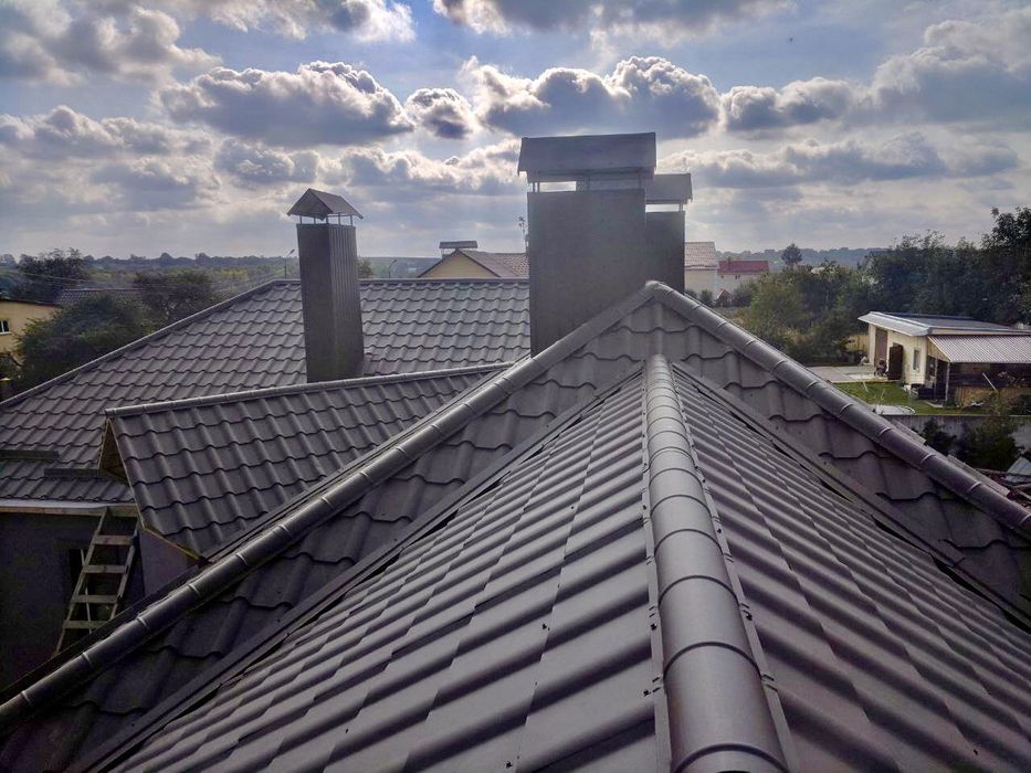 Покрівельні роботи/Фундамент! Кладка Газоблока /Дах /Кровля. Водосток