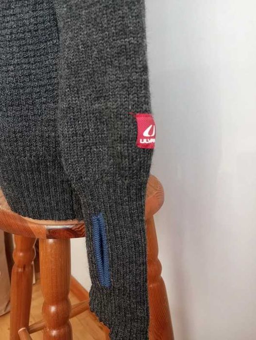 Ulvang - Sweter damski-męski Rav Zip grafitowy rozm.XS/34/6