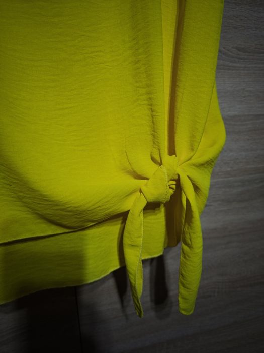 Nowa bluzka żółta viscoza new collection roz L-xxl
