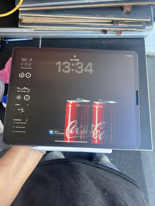 iPad Pro 12.9" 3ª Geração 256GB + 4G | Excelente estado
