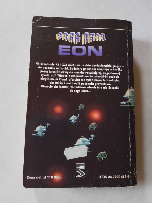 Greg Bear "Eon" 1994 Mistrzowie SF