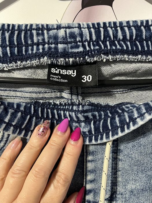 Spodnie jeans Sinsay r.30