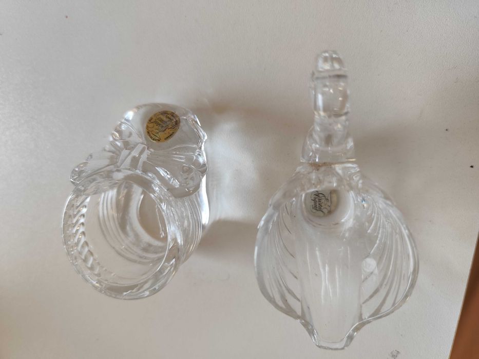 2 peças de cristal francês64586217670786124