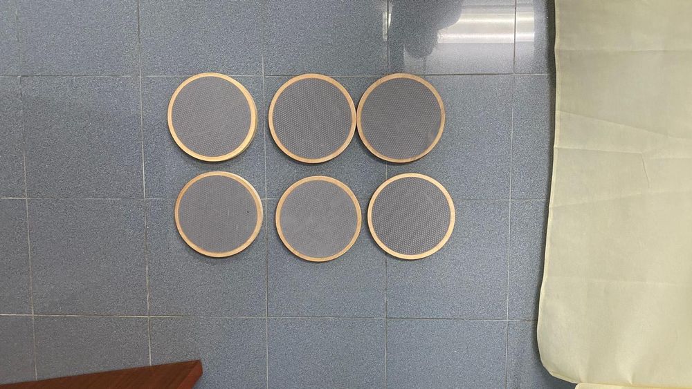 Bolachas para chão de equilíbrio