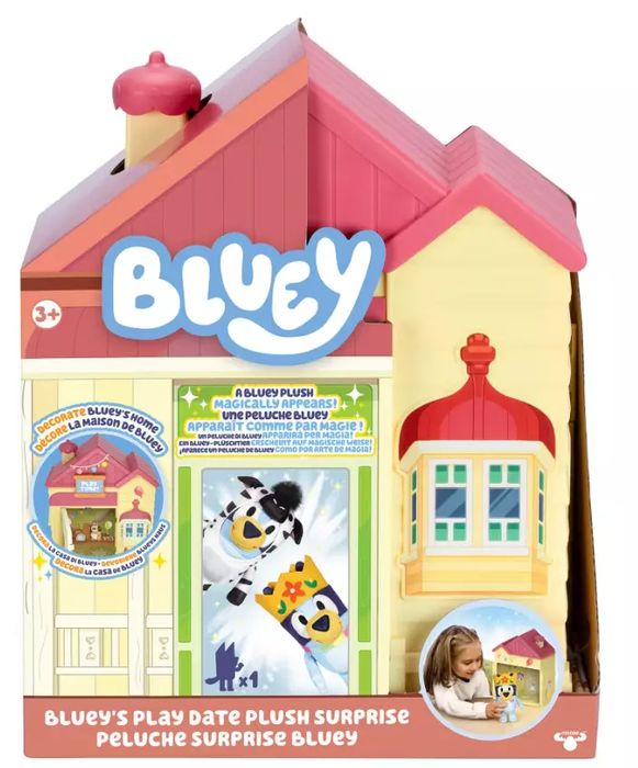 Bluey. Domek z niespodzianką. TM Toys. Nowy Produkt
