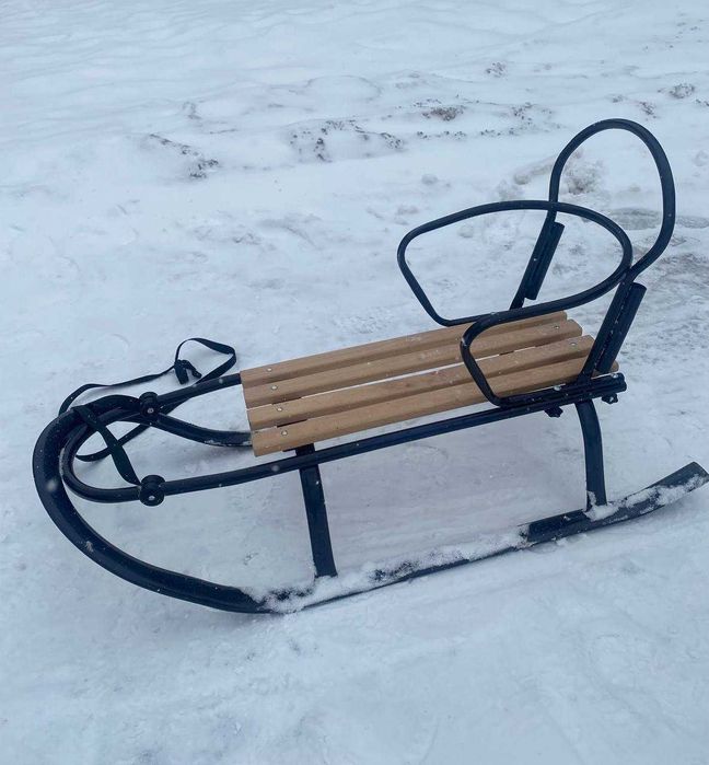 дитячі санчата з ручкою, дитячі санки, детские санки