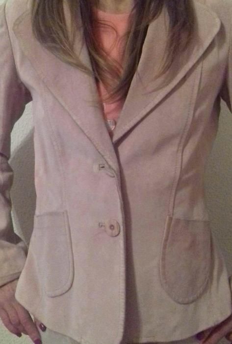 Blazer antílope cor de rosa Stradivarius