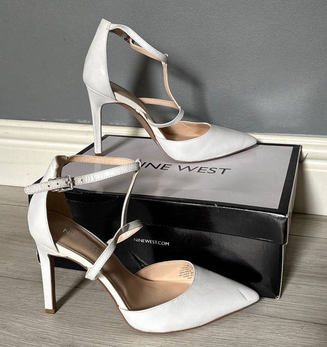 Nine West skórkowe szpilki
