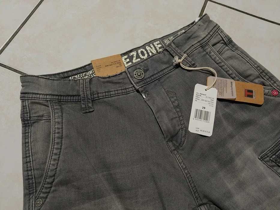 TIMEZONE - NOWE! z Metkami Spodenki Męskie pas 78-84cm/ dł. 49cm