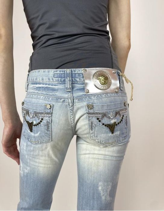 джинси jeans versache couture