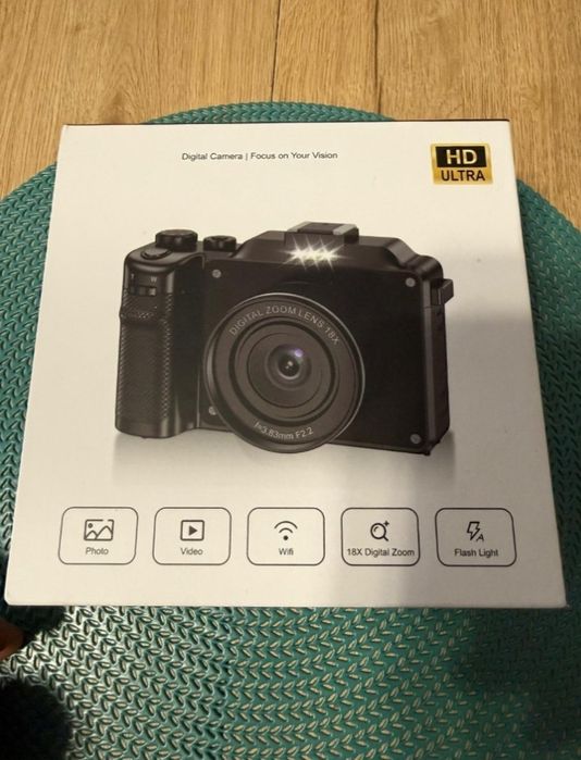 Kamera cyfrowa 1 szt została nowa czarna