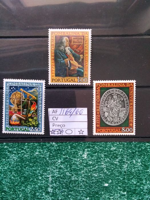 1972 2° Centenário Da Reforma Pombalina MNH **