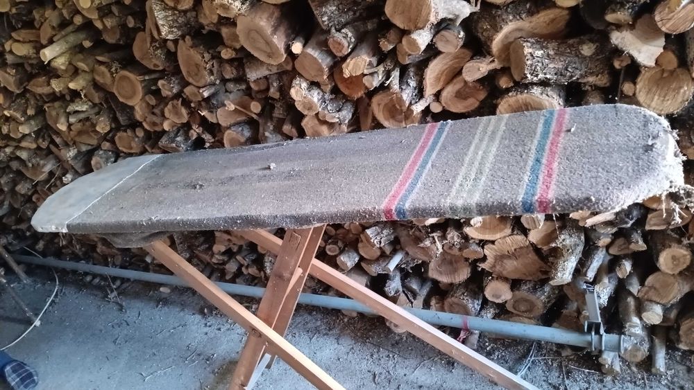 Tábua de madeira patine natural dos anos Vintage para decoração