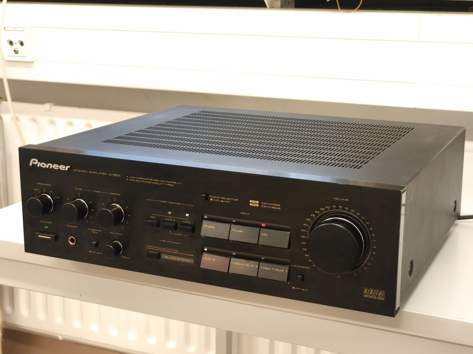 Стерео підсилювач Pioneer A-66X ! 2x100 Вт ! 11 кг ! Відмінний стан !