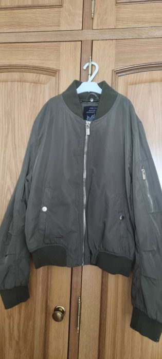 Blusão Verde C/S Gola Pêlo - T.M