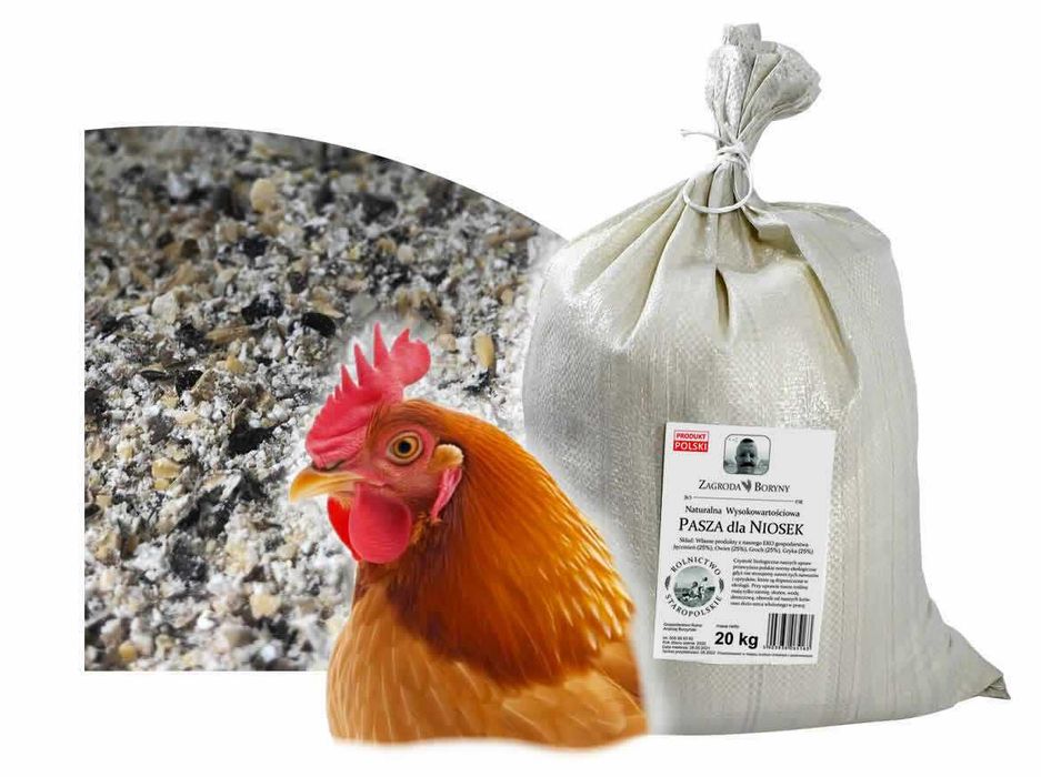 Pasza Ekologiczna dla Kur Niosek BIO Premium 20 KG