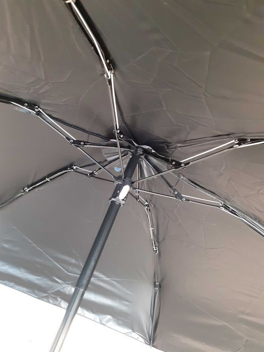 Lekki czarny parasol parasolka