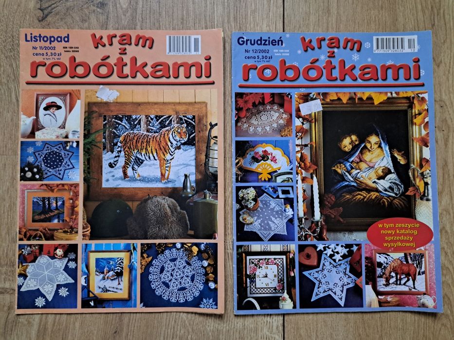 Kompletne gazetek Kram z robótkami - 9 szt