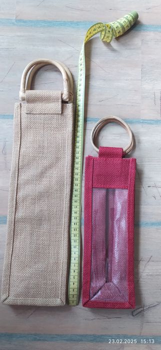 Torebki jutowe 2 szt