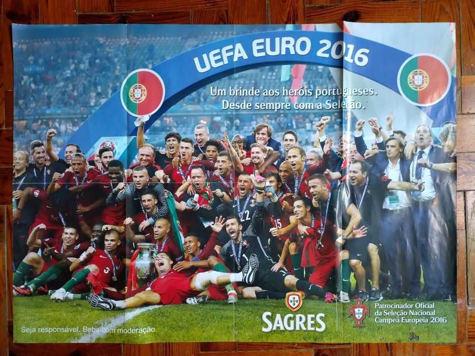 Poster  Seleção portuguesa - Euro 2016