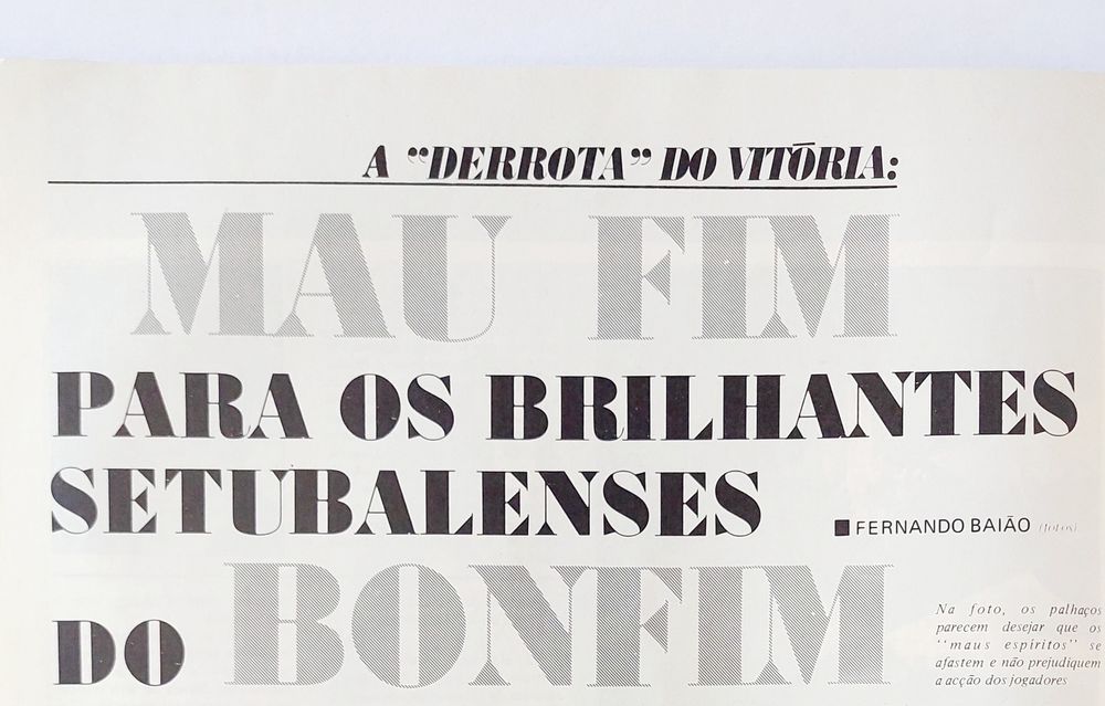 1973 - Vitória de SETÚBAL  - Tottenham