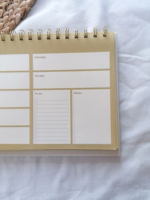 Bloco Weekly Planner