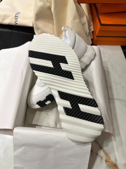 Sneakersy hermes bouncing white